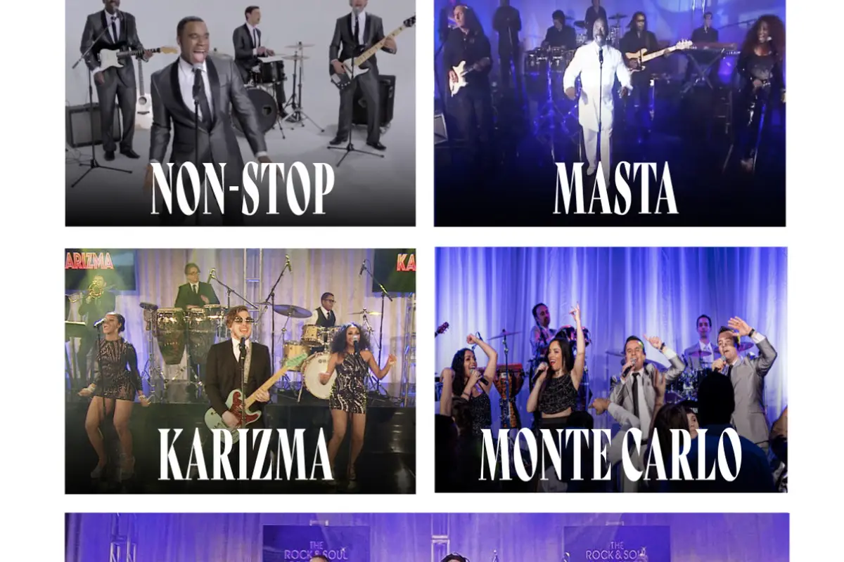 de Bois Entertainment - Wedding Bands Los Angeles, Entertainment Corporate Music - cover photo