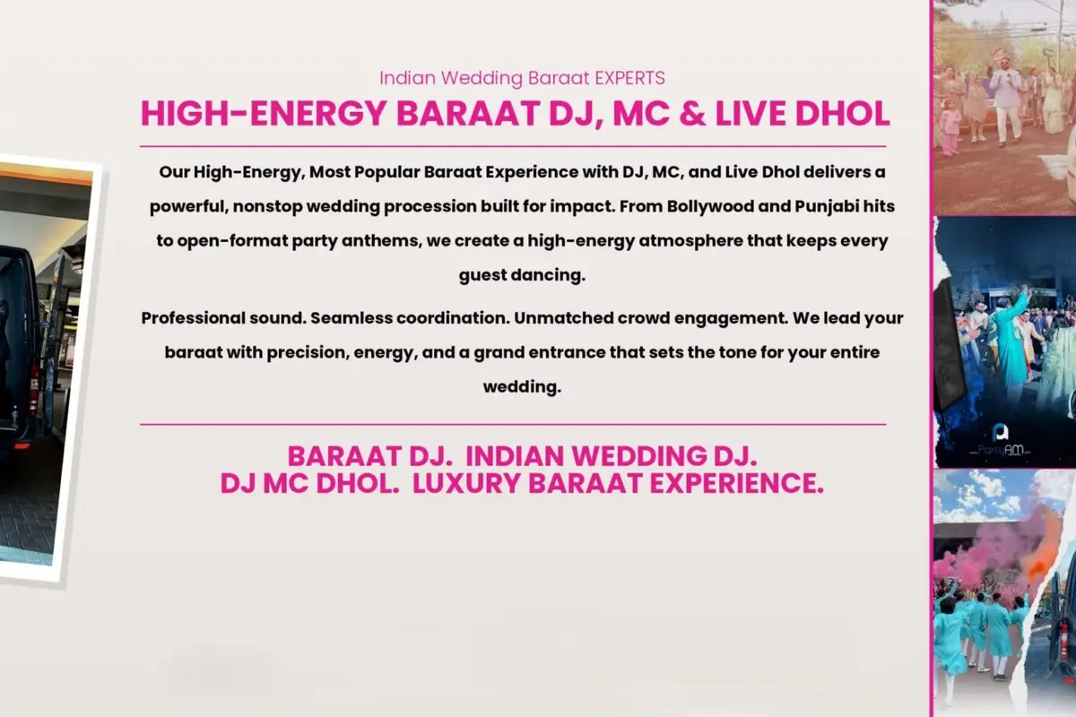Party AM LLC Fusion Indian Wedding DJs - DJ Mital Patel DJ Atish Ohm Kirpalani MC Om DJ Pratik DJ Avhik - NY, CT, MA, NJ - cover photo