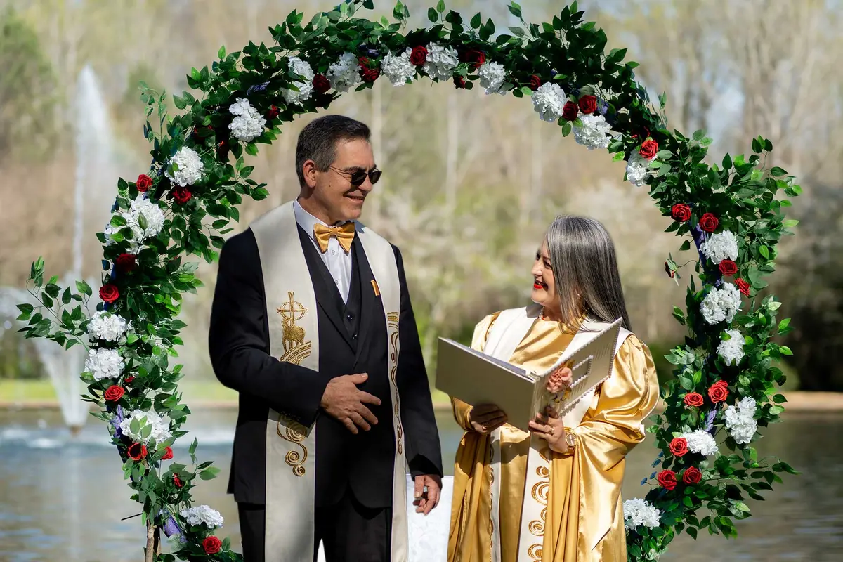 Wedding officiants Cowell - cover photo