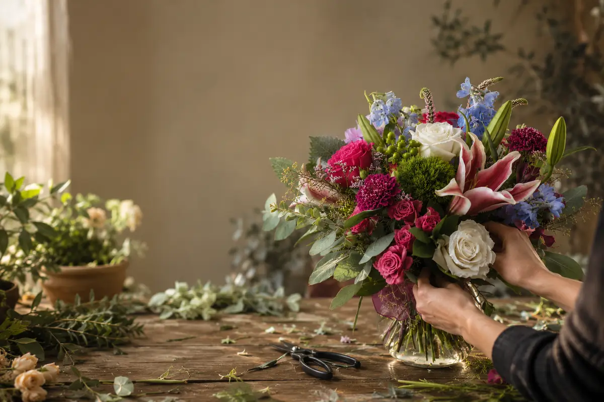 Paper Moon Floral Design - cover photo