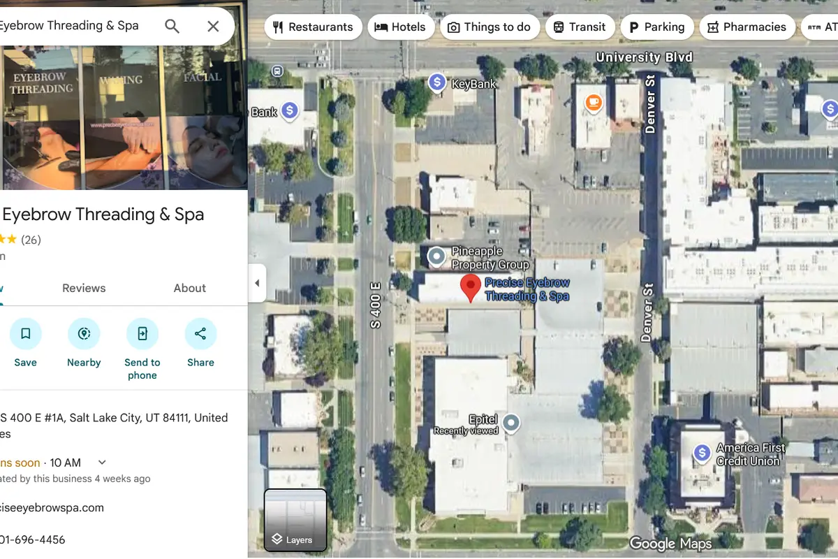 Precise Eyebrow Threading & Spa - cover photo