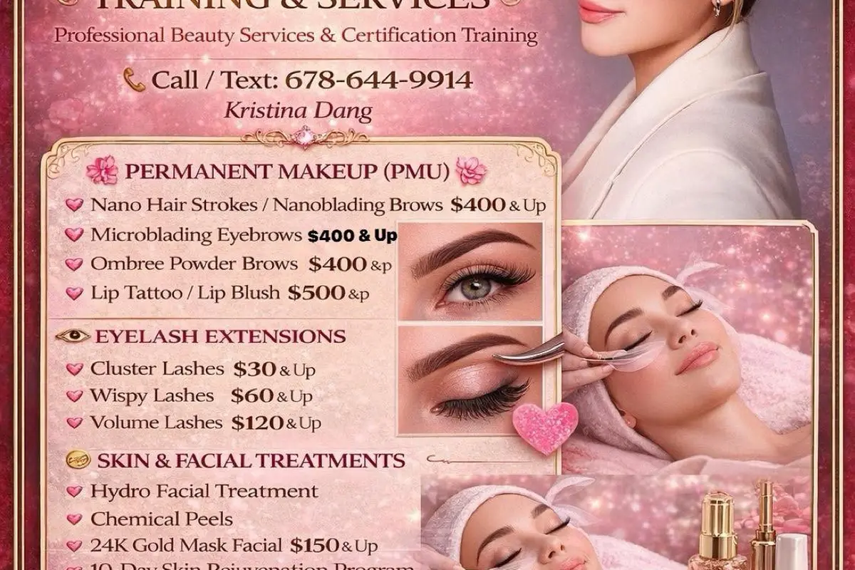 V Hair Salon & Permanent MakeUp Microblading Eyebrows Chamblee Atlanta GA - cover photo
