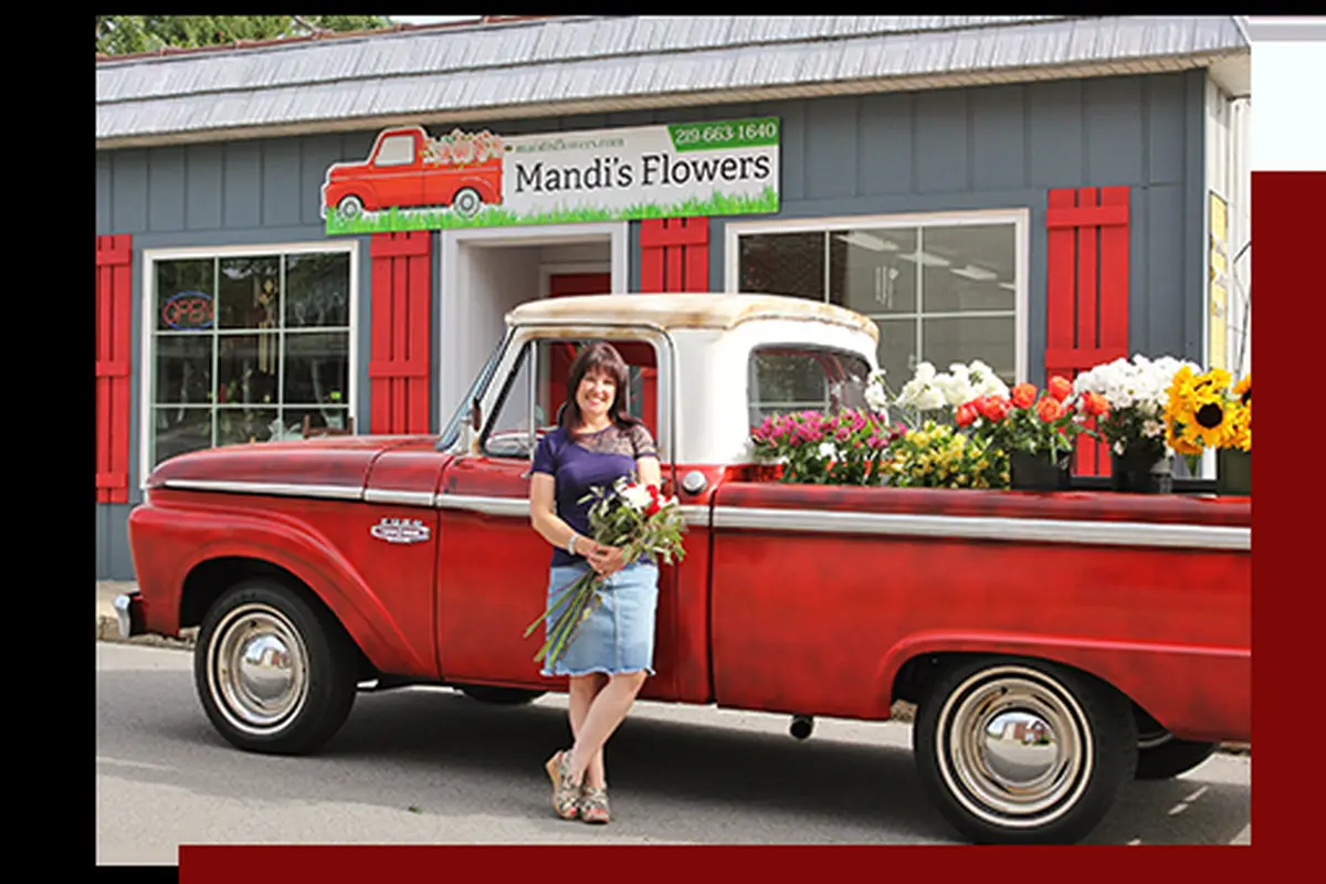 Mandi's Flowers - cover photo